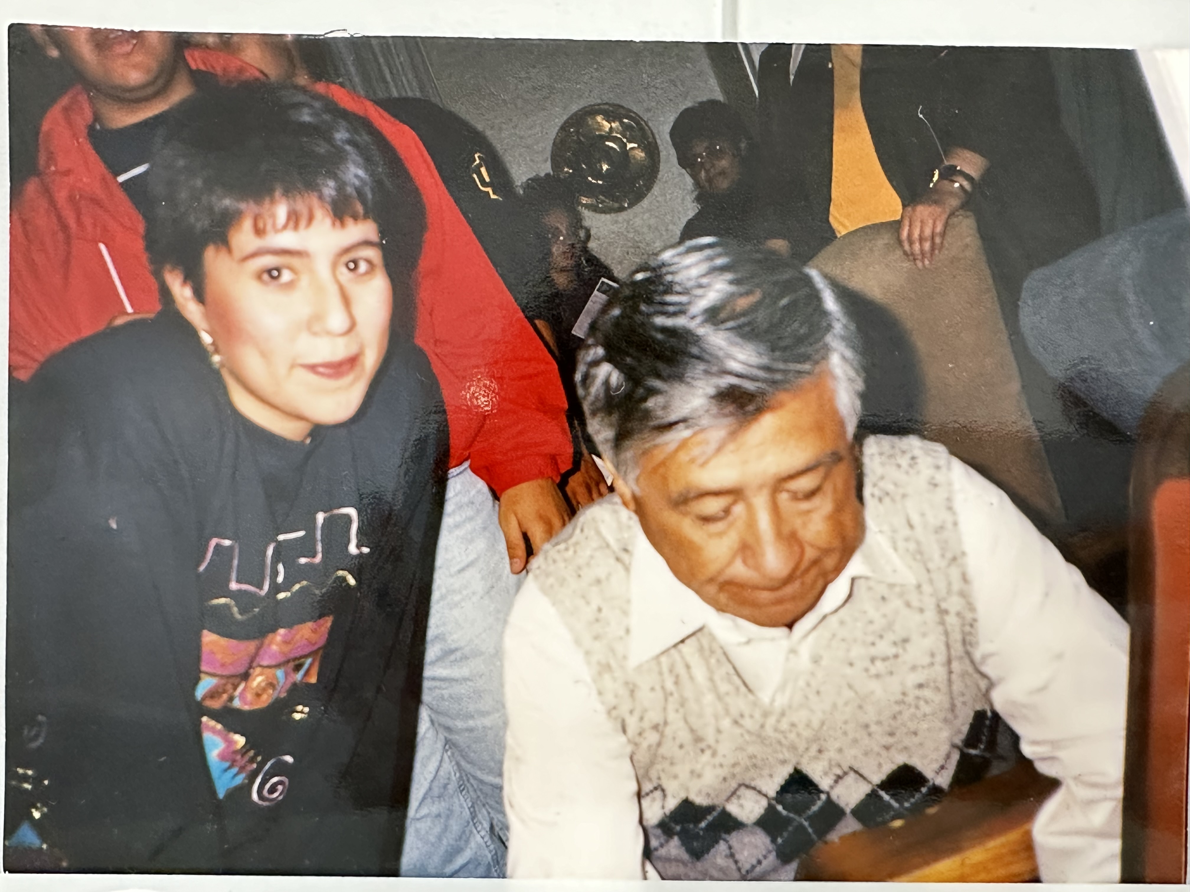 Photo with Cesar Chavez